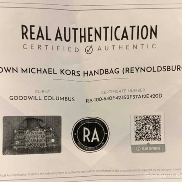 BROWN MICHAEL KORS HANDBAG - Picture 7 of 9